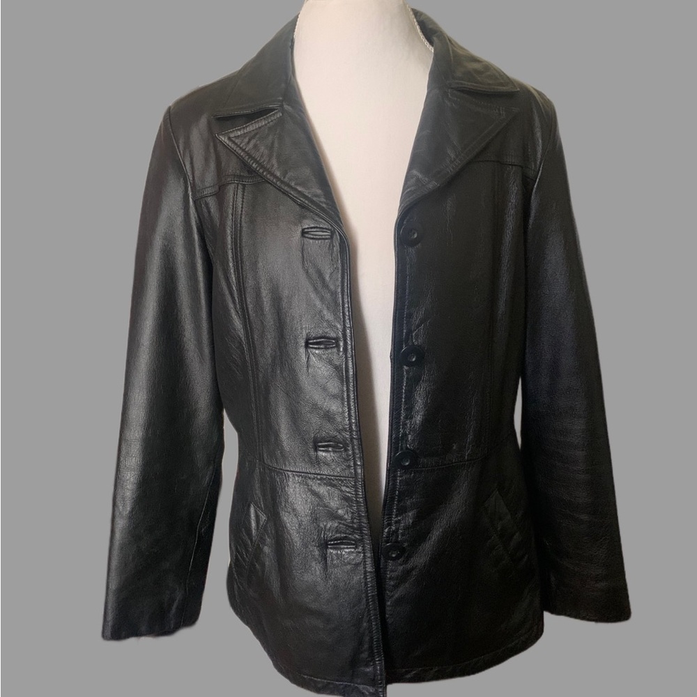Vintage Maxima Wilson’s Black Leather Jacket
